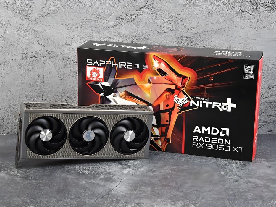 Amd Rx9060xt 16 gb saphire nitro  new
