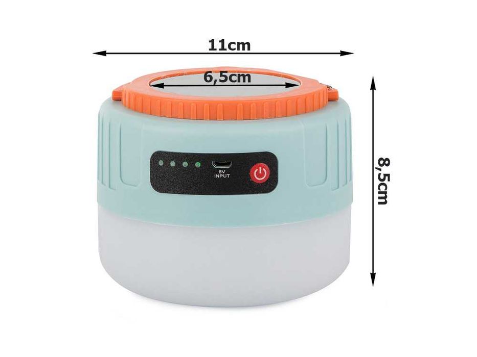 USB LED соларна туристическа лампа за къмпинг