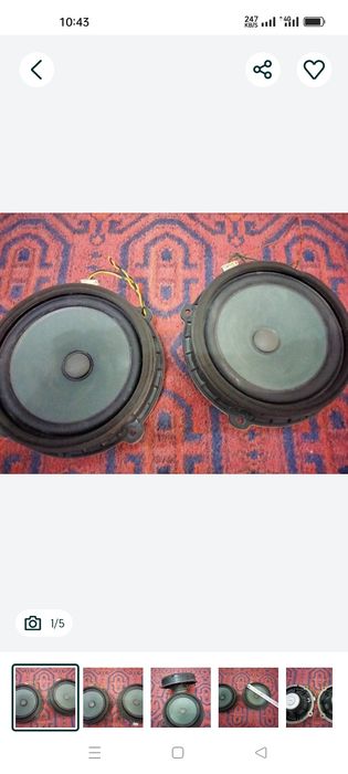 Автокалонки 2 шт оригинал