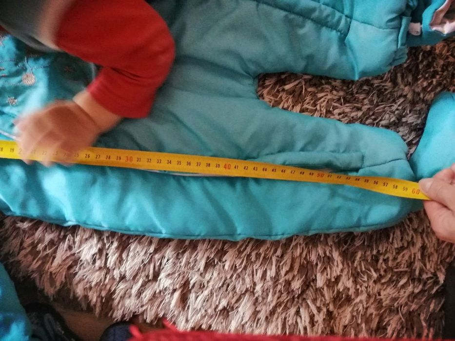 Бебешко зимно гащеризонче ескимосче от шушляк и памук-българско