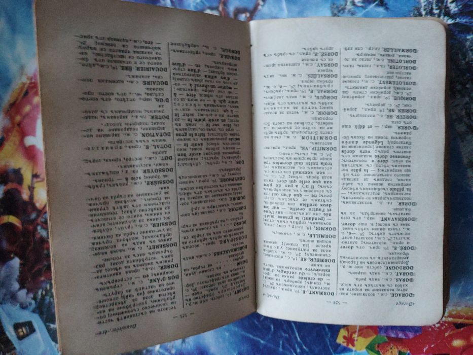 Френско български речник на старобългарски