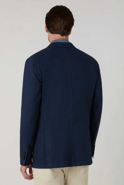 Sacou blazer 54 XXL de lux BOGLIOLI lana super 130's blue navy