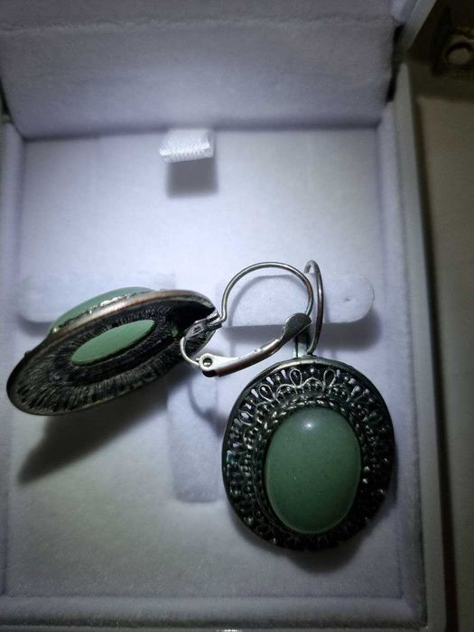 Невероятные мельхиоровые серьги к вашему образу