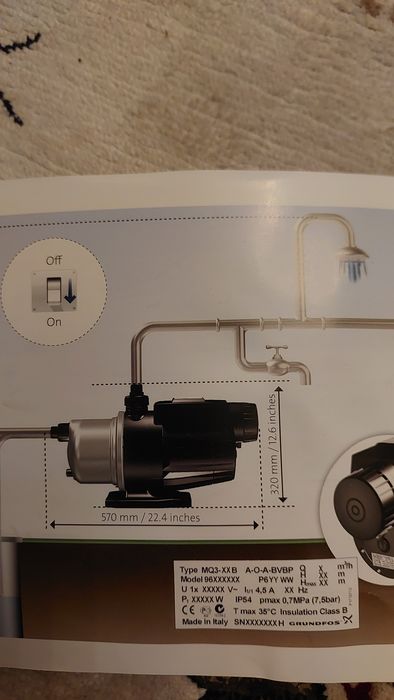 Nasos,Насосная станция Grundfos MQ (3-25 / 3-35 / 3-45)