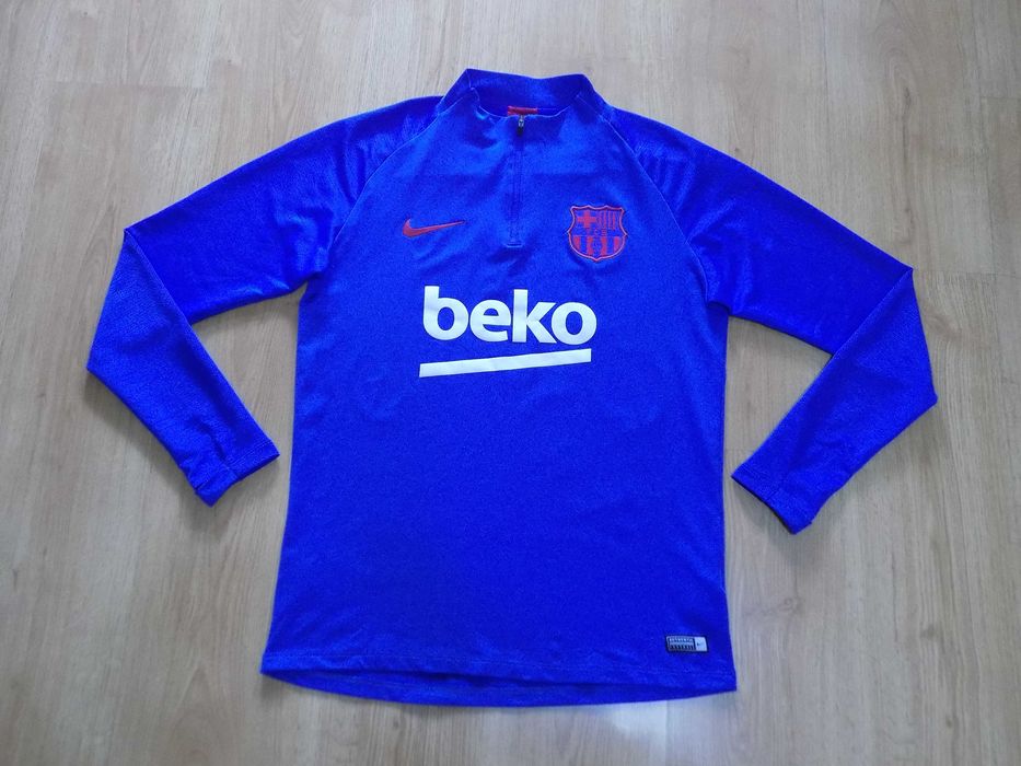 футболна тениска barcelona nike екип блуза фанела худи спортна мъжка оригинал S/M