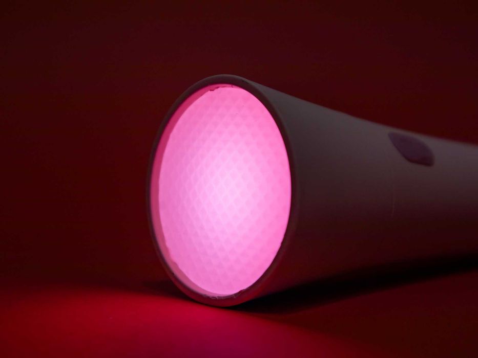 Lalarma Flashlight Rosa Премиум LED Фенерче USB-C Като Ново Розово Акумулаторно