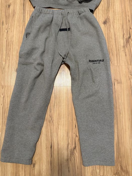 НОВ essentials tracksuit gray