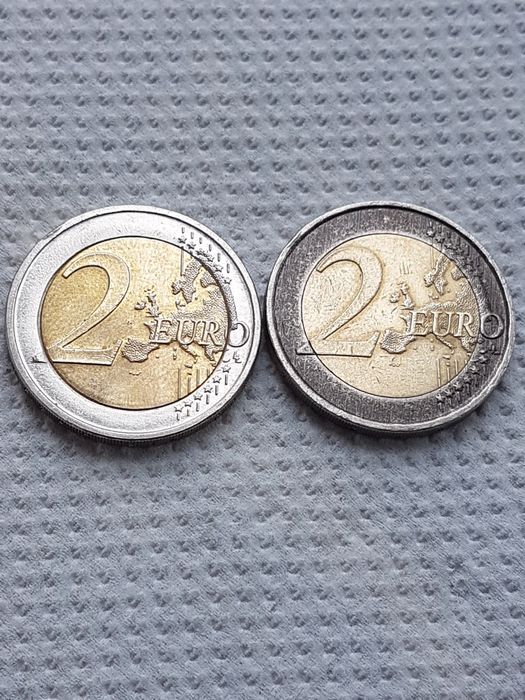 Moneda 2 euro unicata