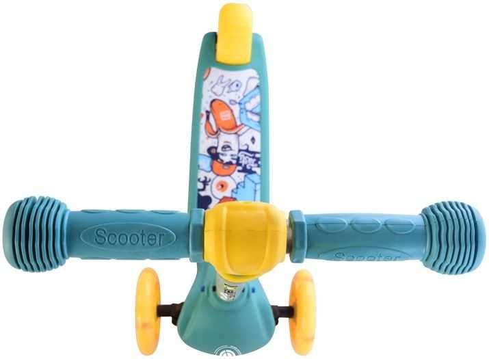 Тротинетка Lorelli - Tamtam със светещи гуми 3 цвята