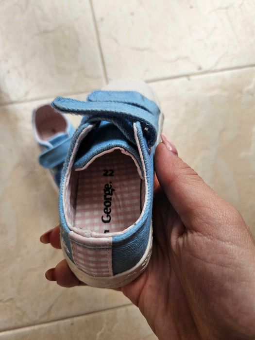 Детски дънкови маратонки