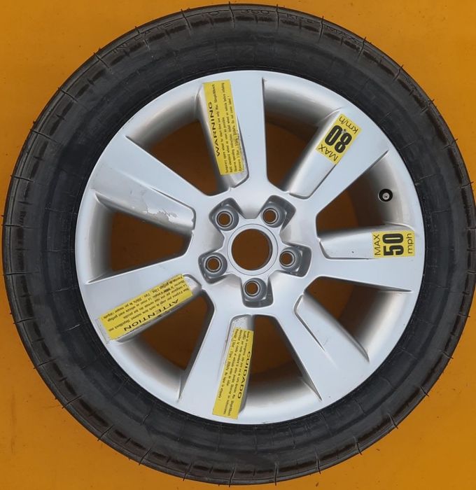 Roată rezervă 5x112 Audi Volkswagen Skoda Seat R16 R17 R18 R19 R20