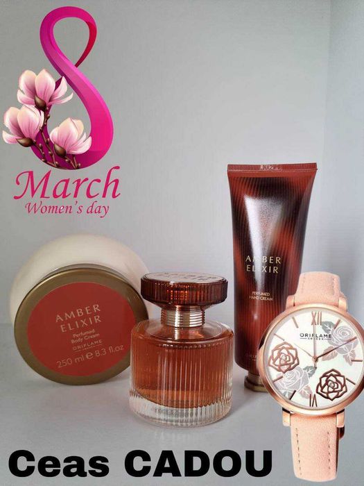 Super set de 8 Martie 
Transport inclus + mostra dintr-o gamă de lux