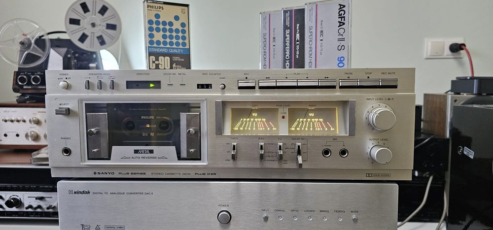 Casetofon Deck Sanyo Plus D 65