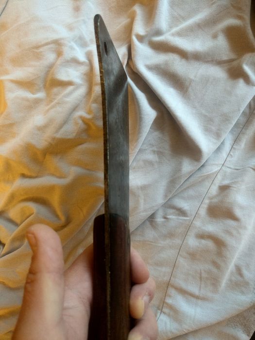 Нож Сатър кован ръчна изработка