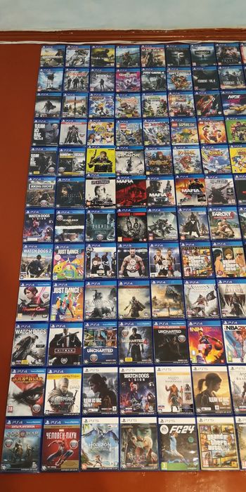 Лицензионные диски на PS5/PS4/PS3. Kaspi Red