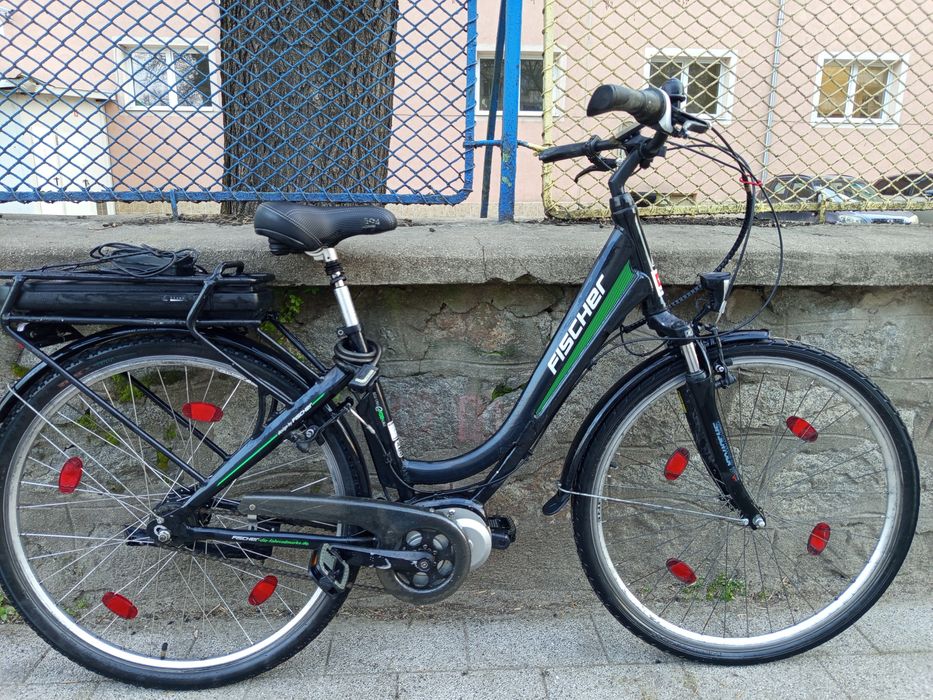 28цола електрически алуминиев велосипед  зарядно устрой дискови спира