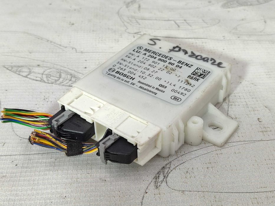 Modul parcare Mercedes-Benz C W204 COD: A2049009004 2012 / [2007-2014] / (5G3)