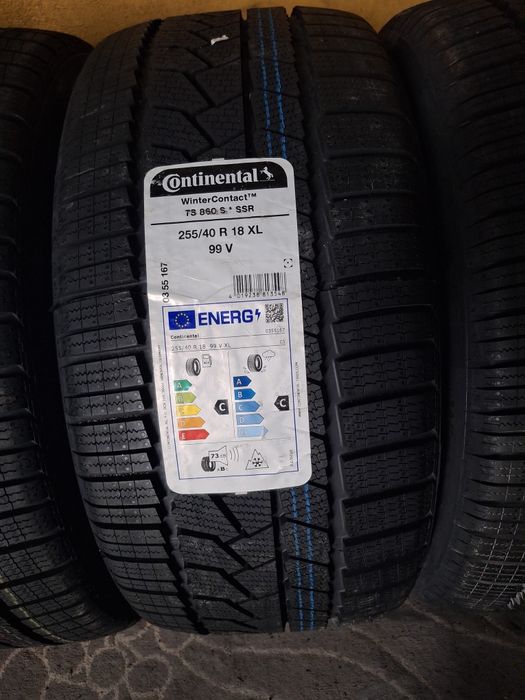 255 40 18 Continental DOT 2025 iarna runflat NOI