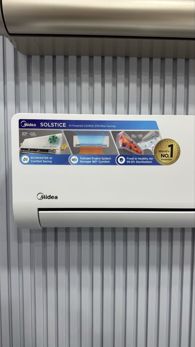 Konditsioner Midea Alba PRO 12 (2026) Inverter. Rasmiy diler, Dostavka
