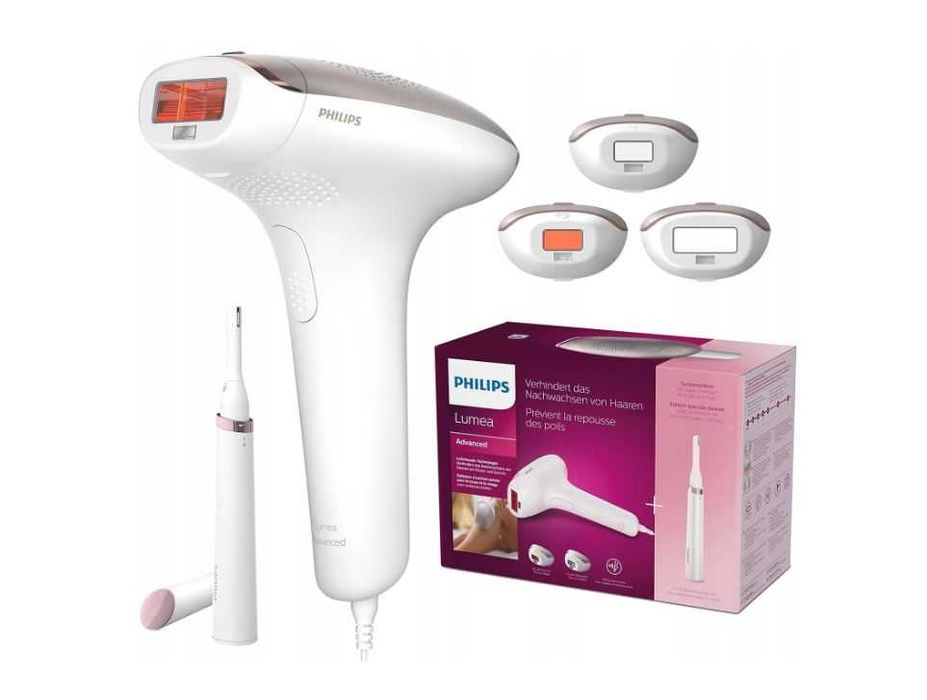 Epilator IPL, Philips, Model Lumea Advanced BRI923 SC1999, Alb