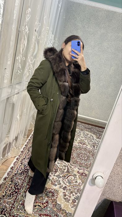 Парка зимняя женская