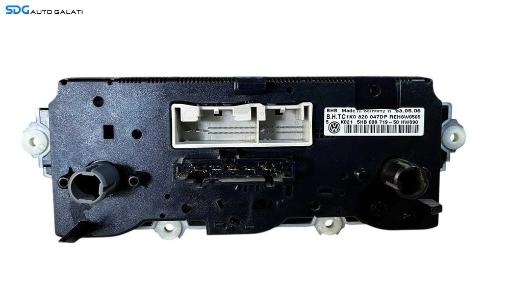 Panou Modul Unitate Comanda AC Aer Conditionat Clima Climatic Volkswagen Golf 5 Plus 2004 - 2008 Cod 1K0820047DP 5HB008719 [LC0582]