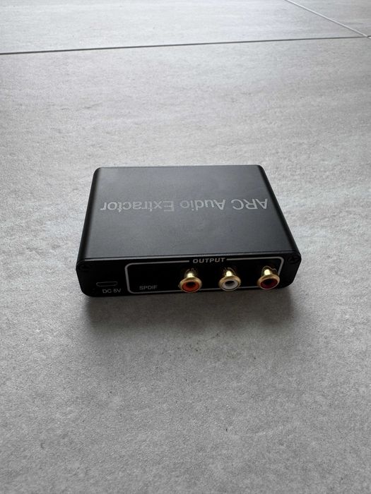 Adaptor HDMI ARC Audio Extractor, pentru TV care nu are iesire audio