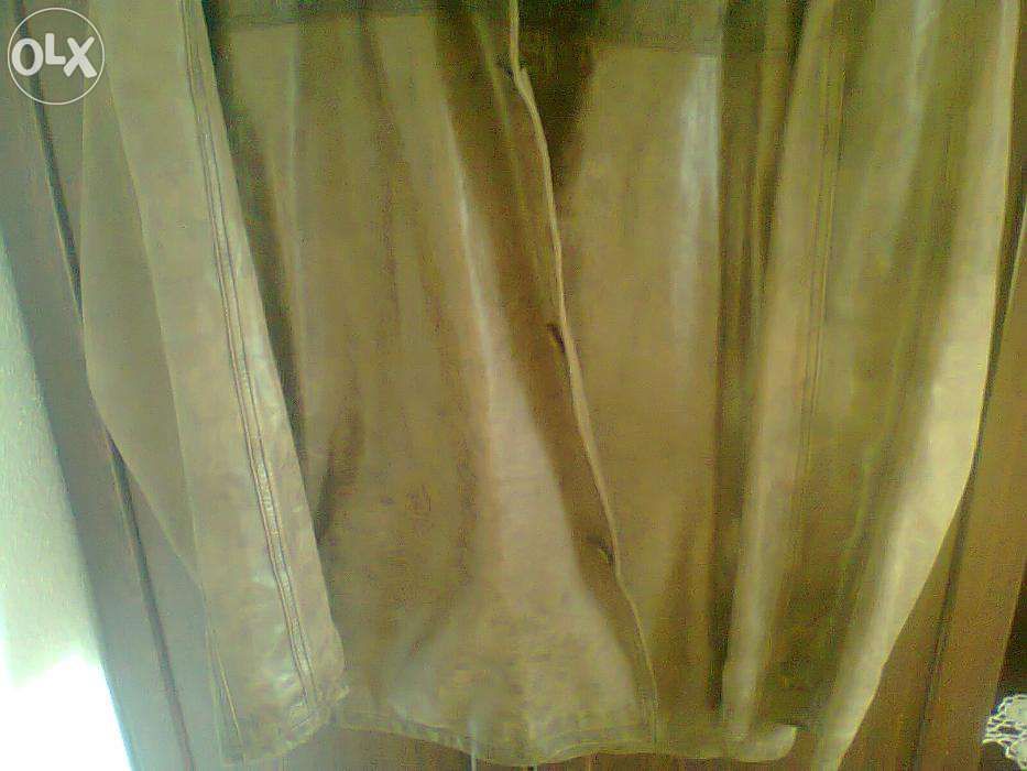 Haina din piele tip sacou