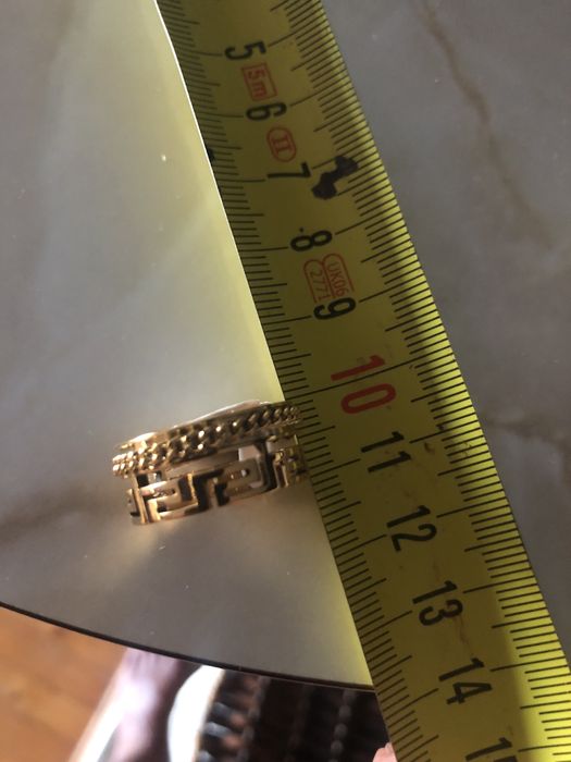 Позлатен пръстен, медицинска стомана