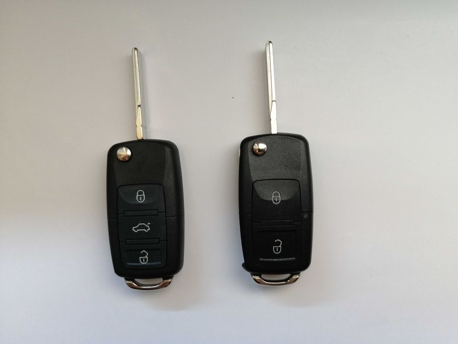 Кутийка за ключ фолксваген VW 3 2 бутона дистанционно