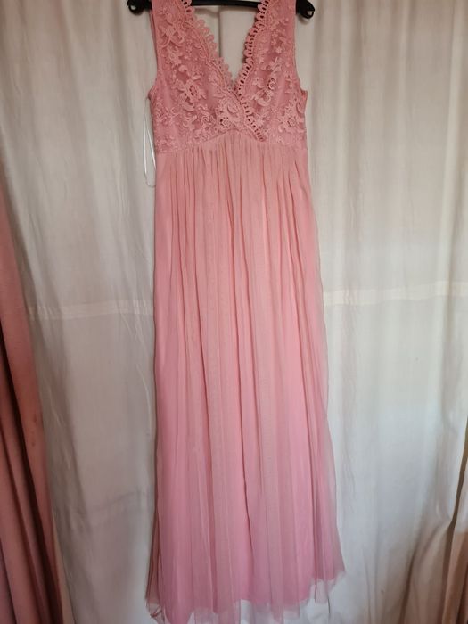 Дамска дълга официална рокля S размер