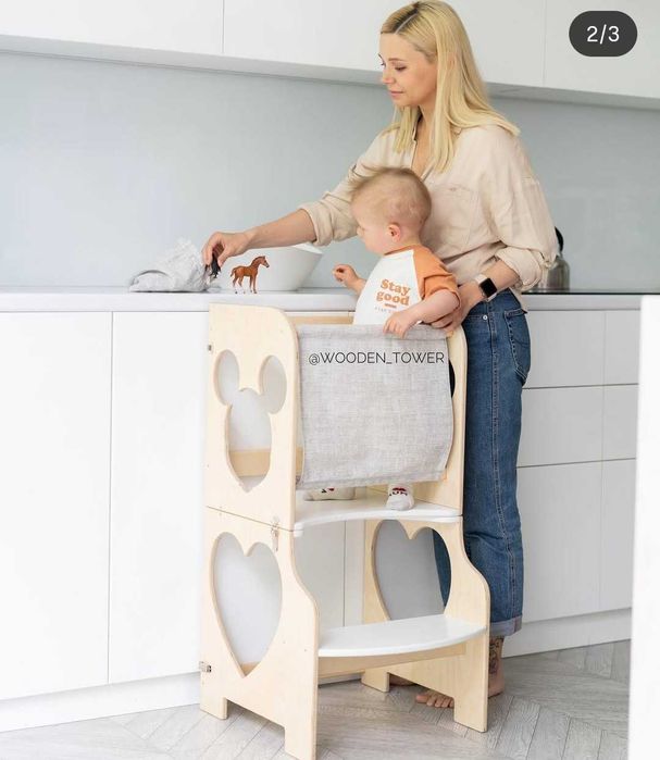 Башня монтессори,  башня помощник