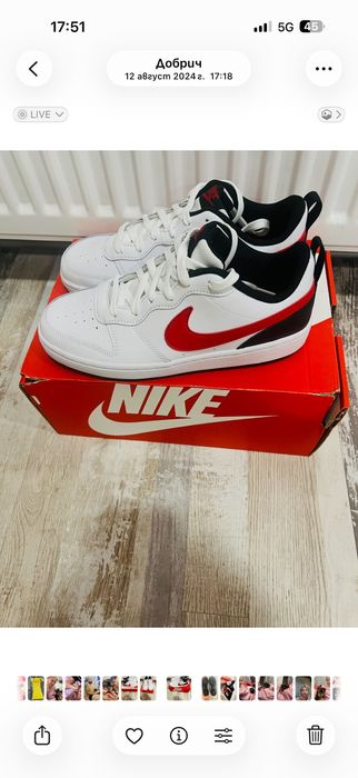 Нови маратонки Nike 38 номер