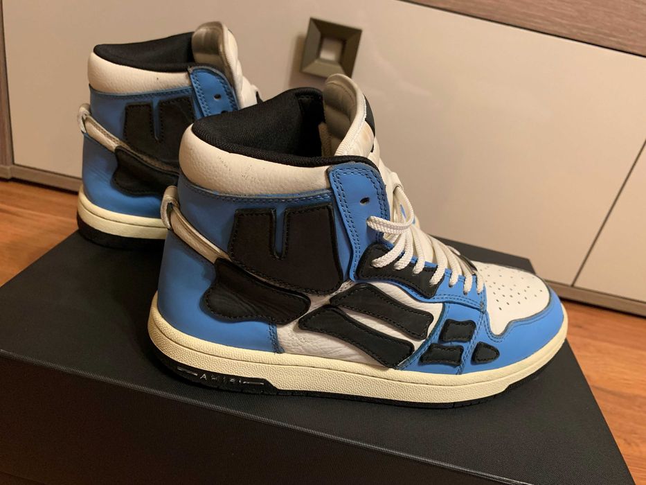 Sneakers AMIRI SKELETRON Top Hi Leather_Marime 42_piele_ORIGINALI