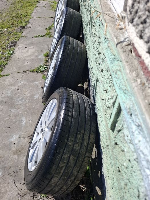 Vand set 4 jante R 16 vw passat b6 au anvelope 205 55 16 ca noi