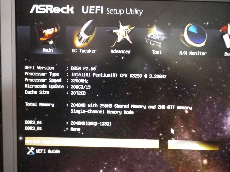 Дънна платка Asrock B85M