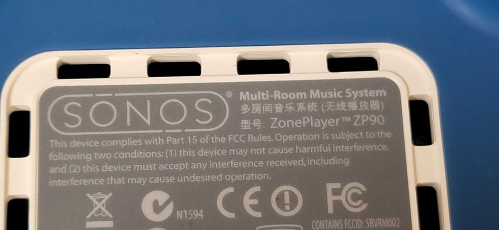 Sonos ZonePlayer ZP90  Multi-Room Music System fuctional