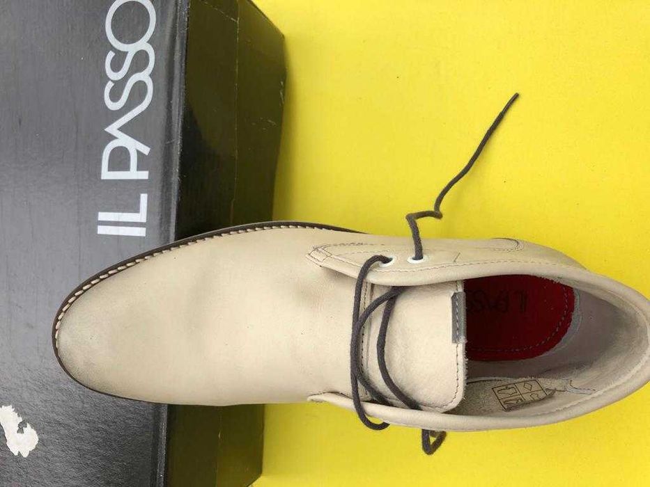 Pantofi tip gheata  vera pelle -IL Passo!