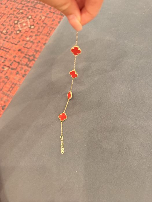 Браслет золотой ванклиф