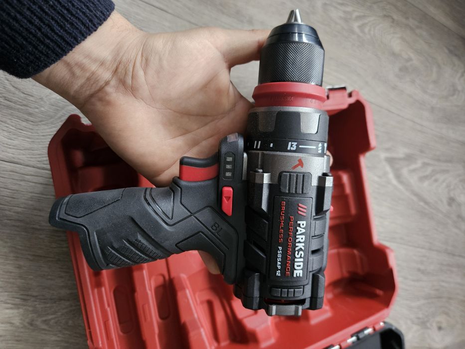 Акумулаторен винтоверт с удар Parkside PSBSAP 12 A1,