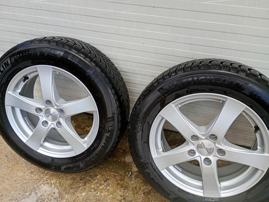 Jante R 16 cu anvelope M+S(Michelin)