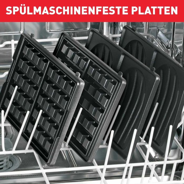 Уред за Сандвичи и Гофрети Tefal SW852, 2 Комплекта Плочи, 700W