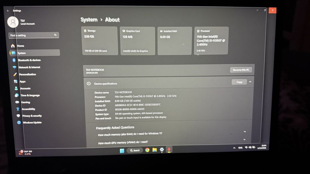 Lenovo ThinkPad L13 Gen 2