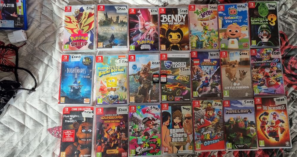 Nintendo switch игри