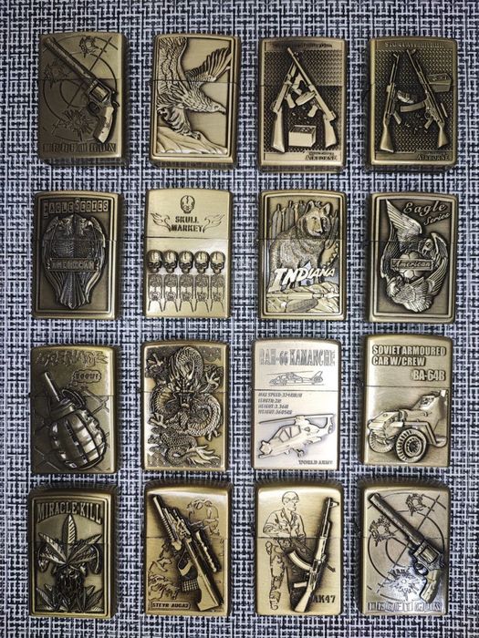 Зажигалка Zippo(аналог) бензин,кремни+фитиль