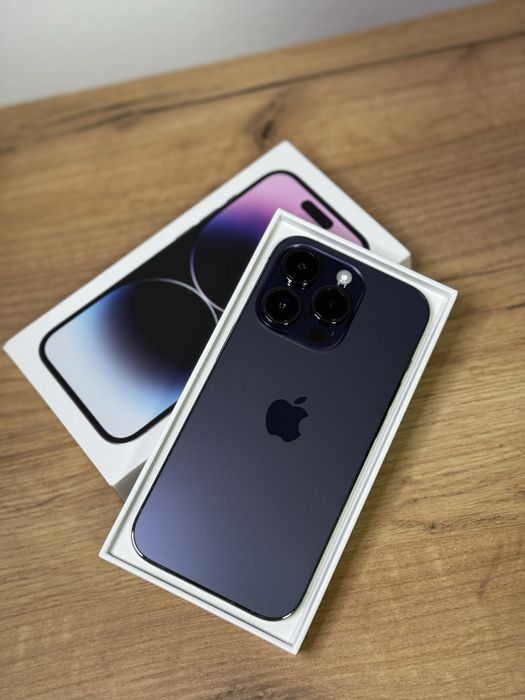 iPhone 14 Pro Deep Purple 92% impecabil full box ! 128 GB