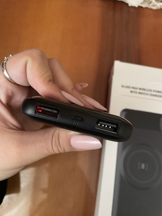 Power bank wireless 10.000 mAh cu incarcator Apple Watch - XD