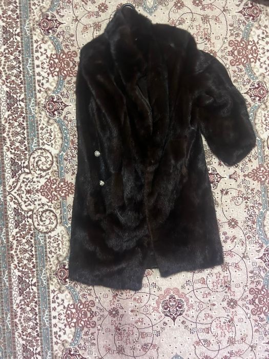 Норковый шубу жап жаңа