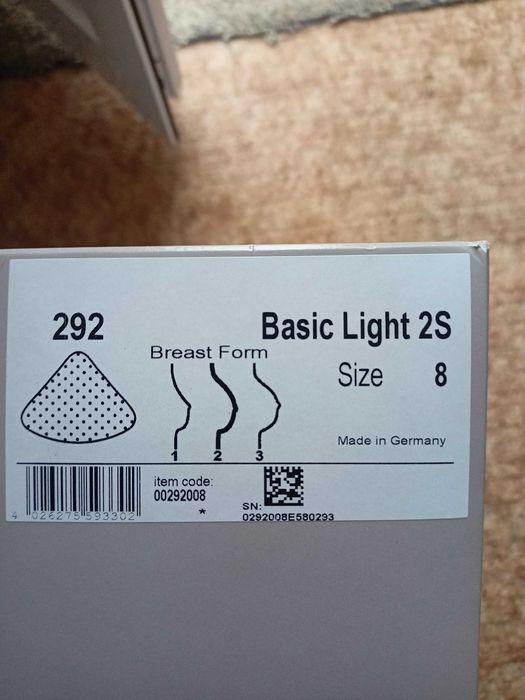 Гръдна протеза неизползвана