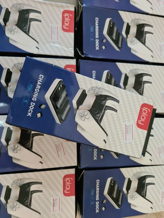 Зарядное устройство для DualSense PS5 со съёмным штекером